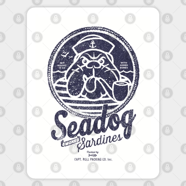 Sea Dog Sticker by victorcalahan